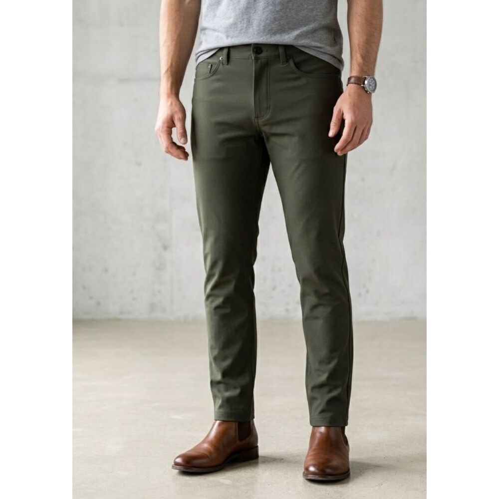 New Public Rec Workday Pant Dark Olive Green Men's Size 30 x 30